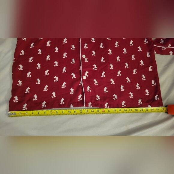 Men's Disney Mickey Mouse Red Pajama Top only, Size 2XL - Picture 14 of 15